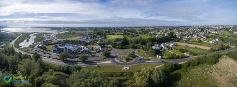 photo en drone plouescat