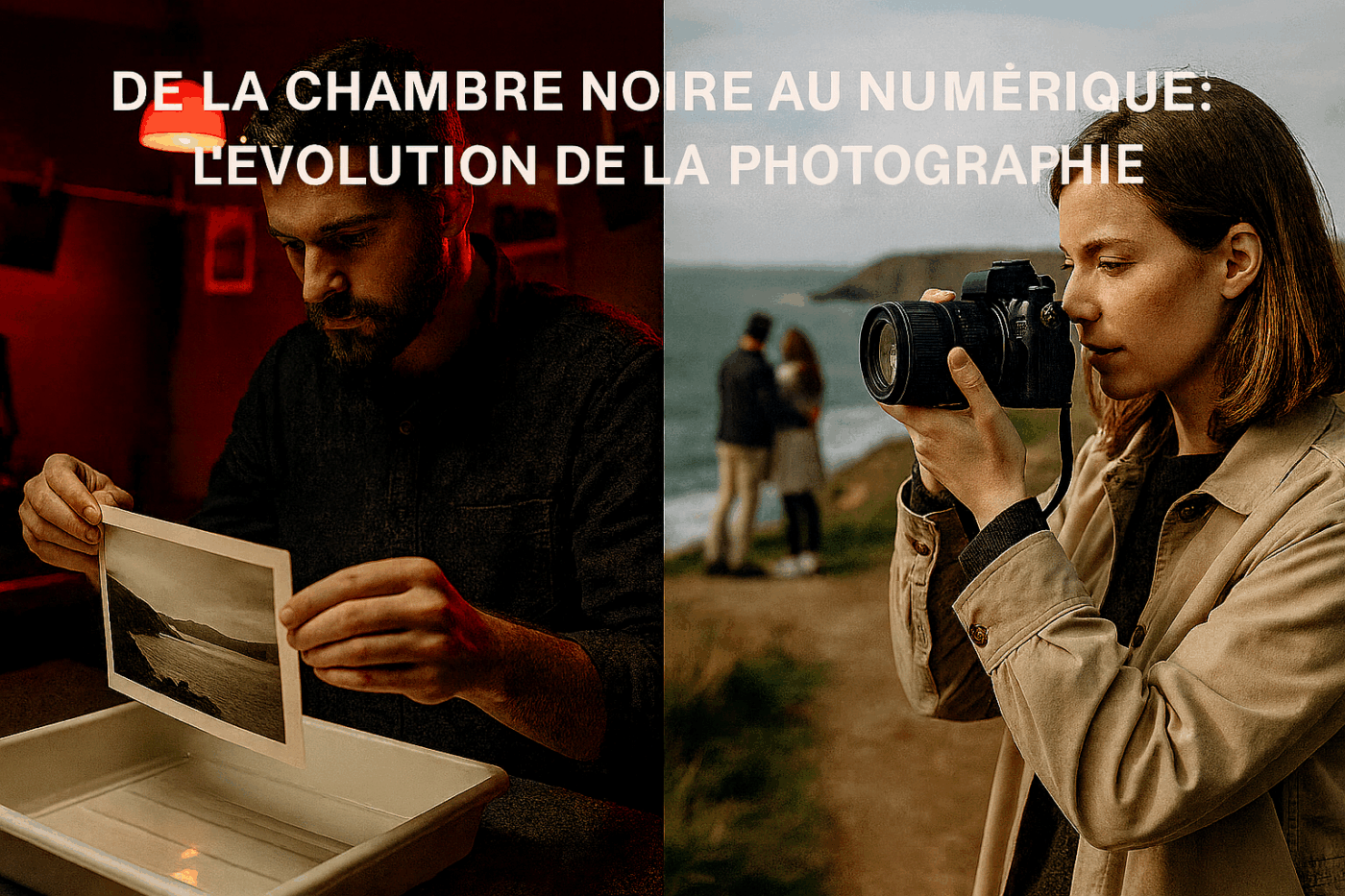 De la chambre noire au numérique : l’évolution de la photographie