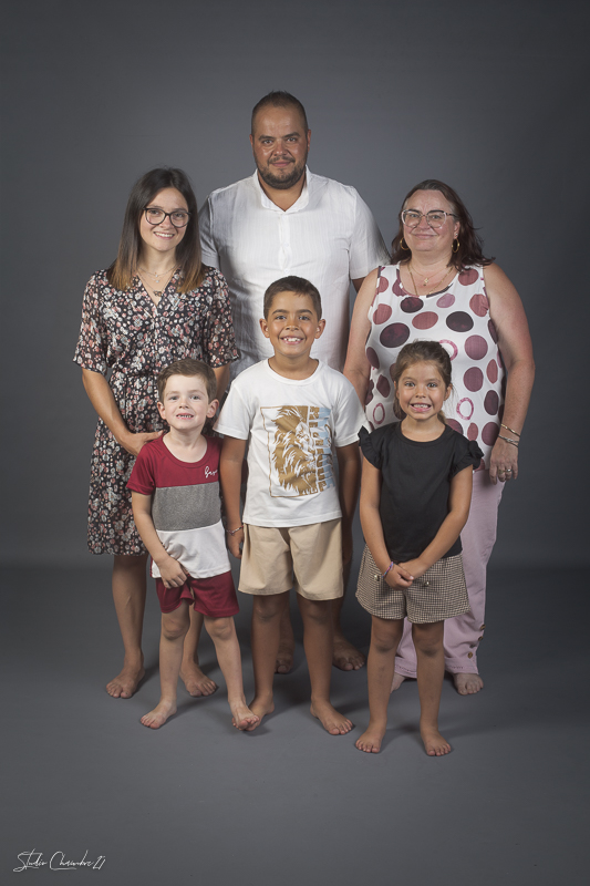 Séance Portrait Studio famille Combes