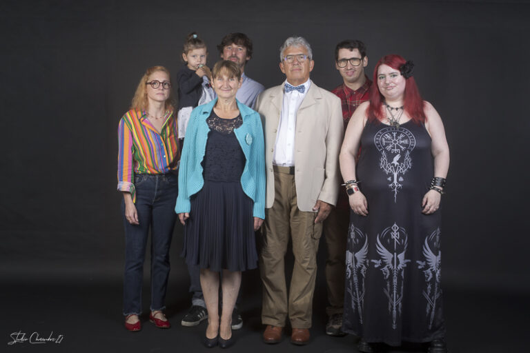 Séance Portrait Studio famille Salaun